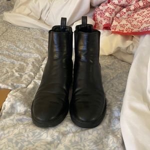 Zara black boots